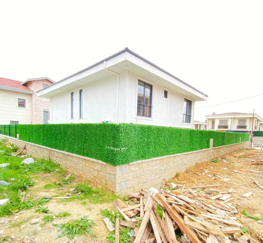 Dekoratif Çim Çit Montajı